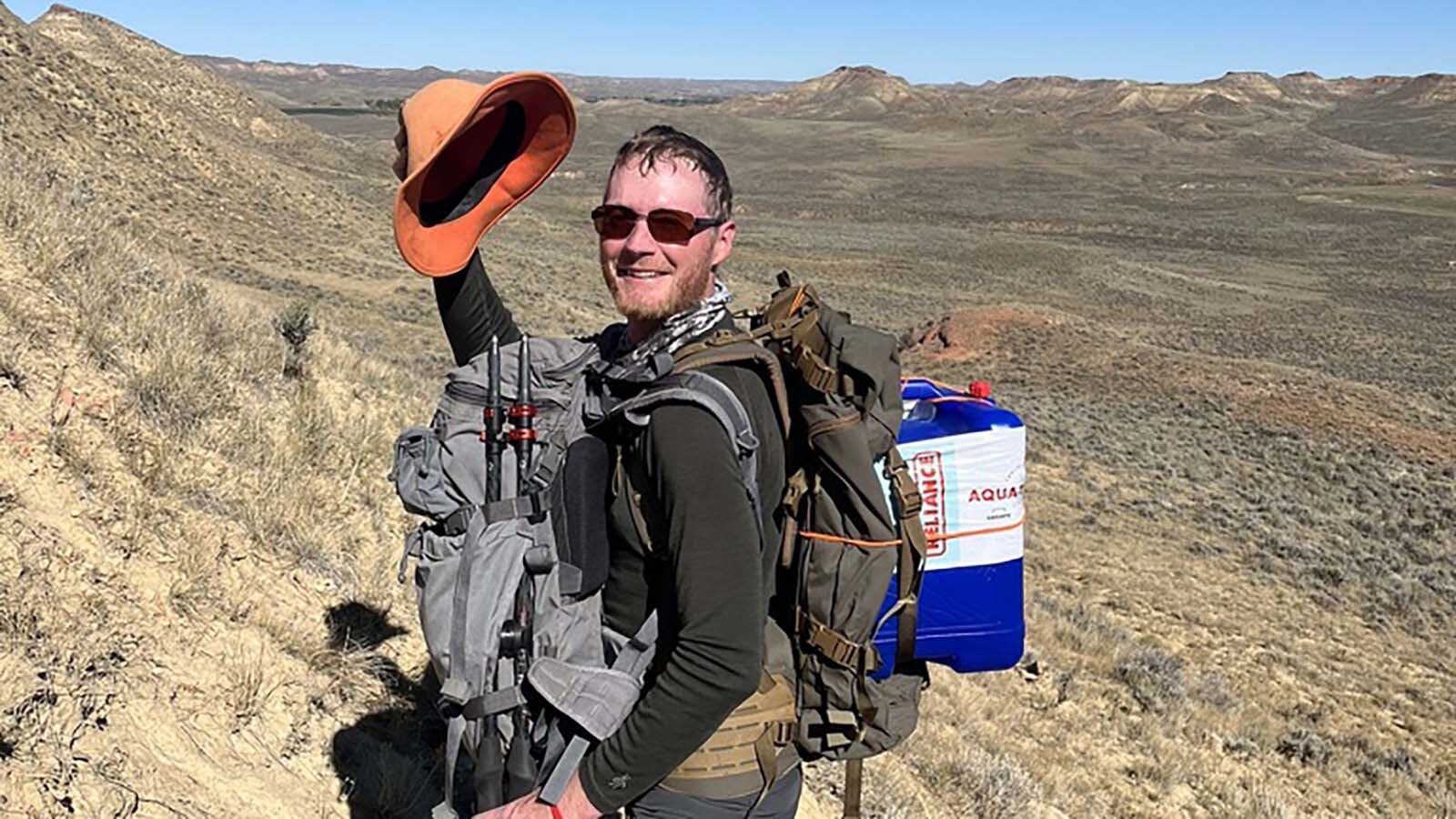 Hunters flown into landlocked sections of public land must pack their supplies, such as water, to campsites.