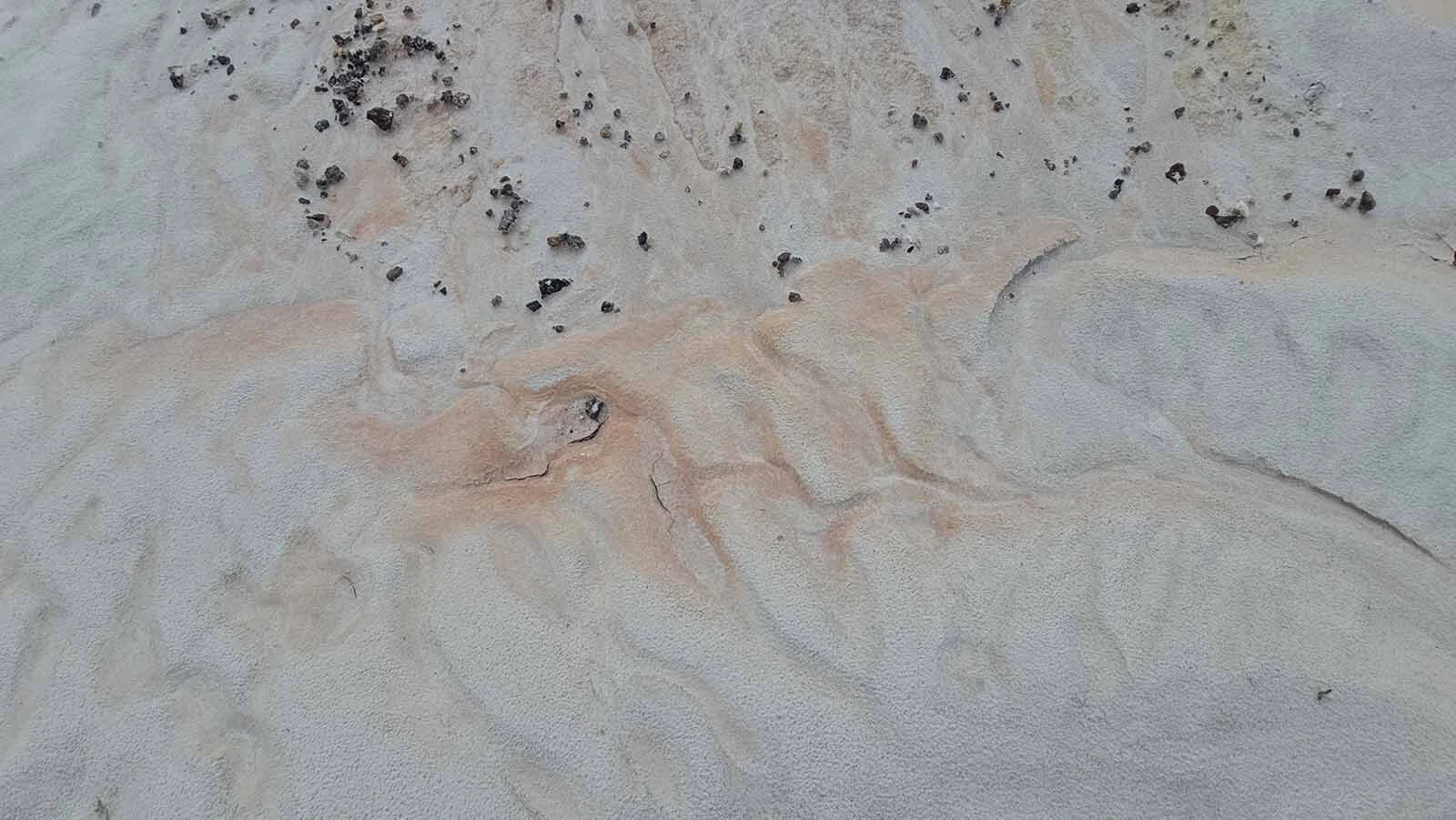 Water and gravity have played on the floor of Hell's Half Acre for more than 2 million years. Their tracks are everywhere.