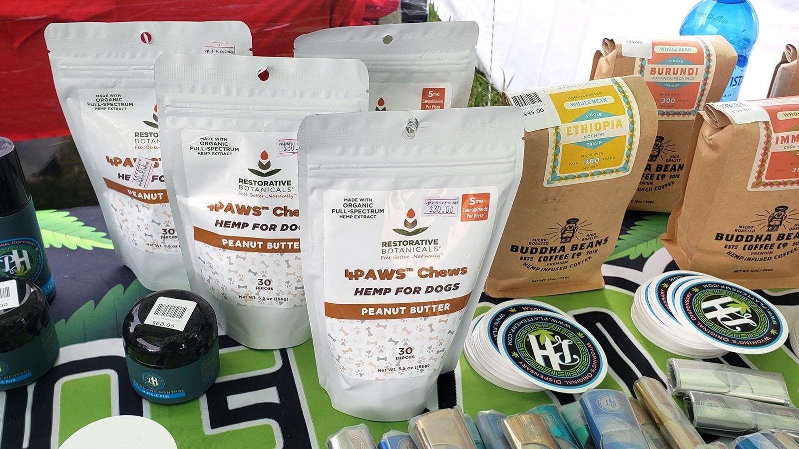 There are even hemp products manufactured for pets in peanut butter flavor.