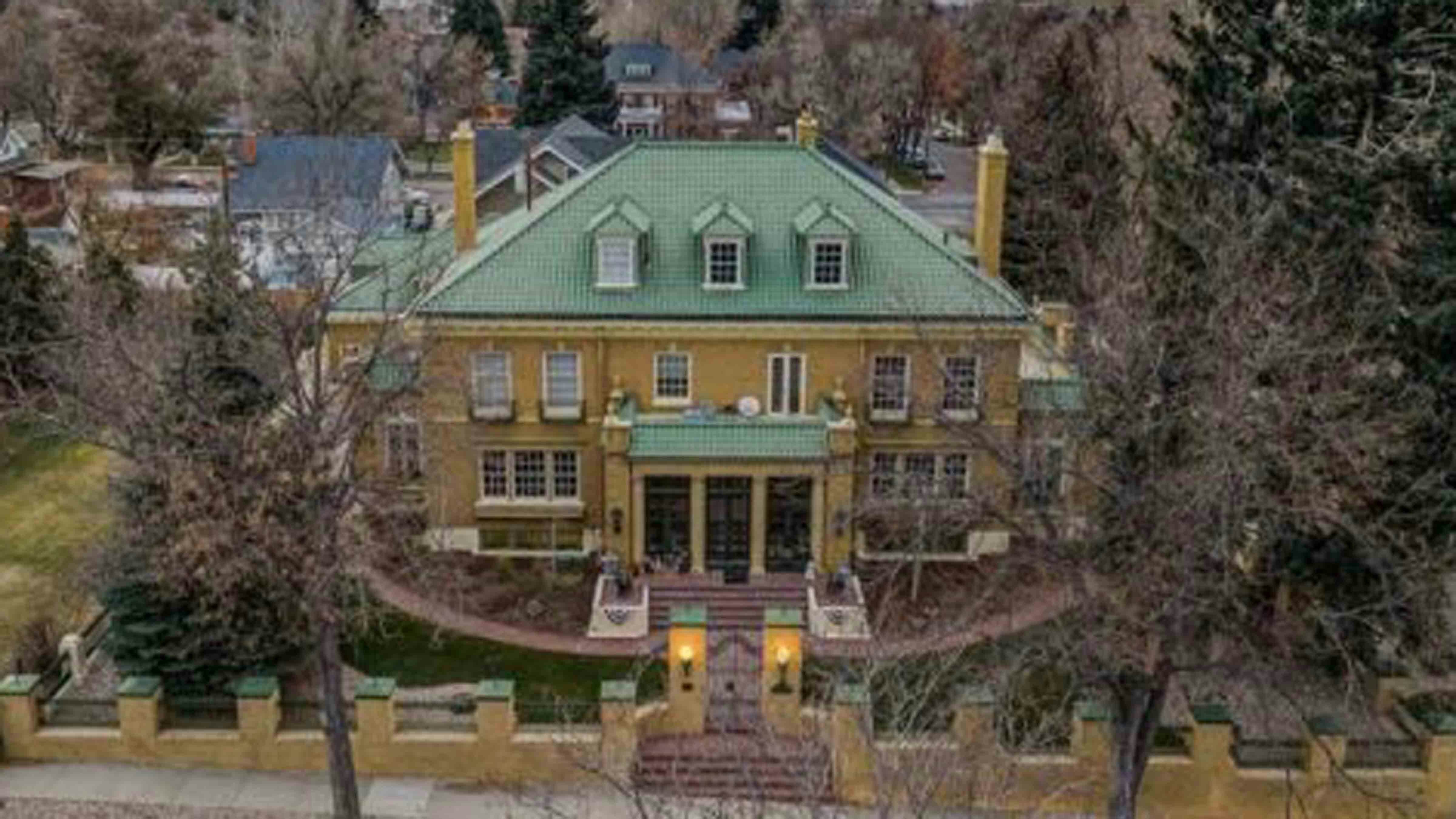 The former W. F. Henning mansion in downtown Casper is on the real estate market and looking for its seventh owner. The 9,500-square-foot house has 16-inch walls, steel beams in the basement, and the original molding, light fixtures, and much more that made it grand.