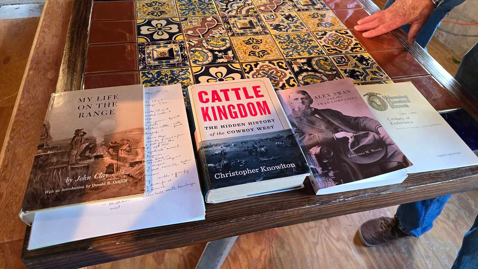 Books with history tied to Wyoming Hereford Ranch.