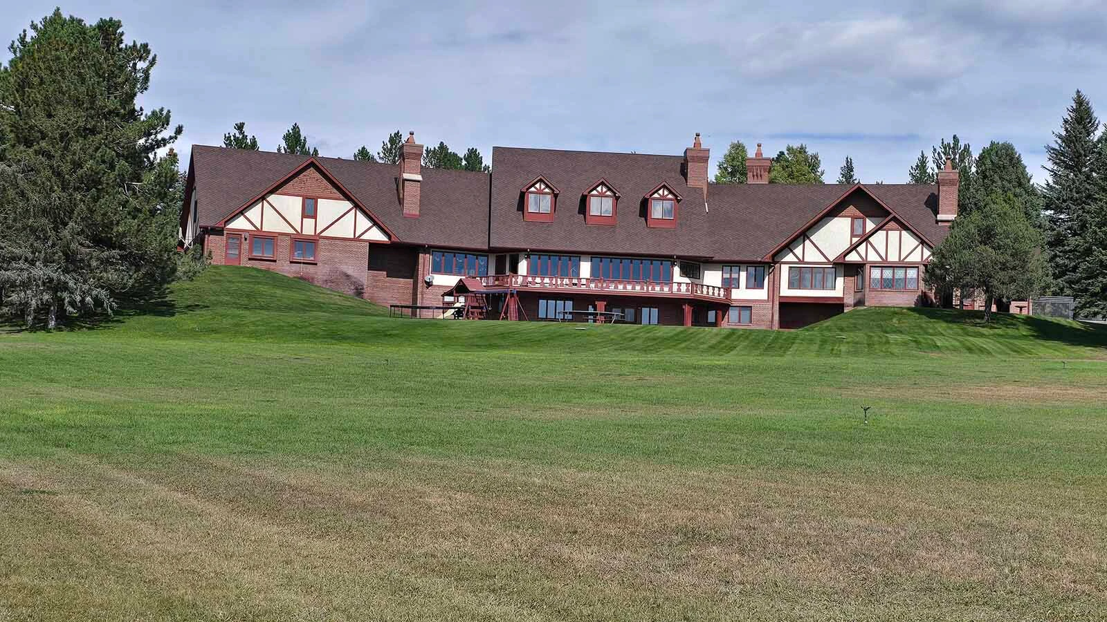 The main house at Wyoming Hereford Ranch, which is the nation’s oldest continuously registered livestock operation.