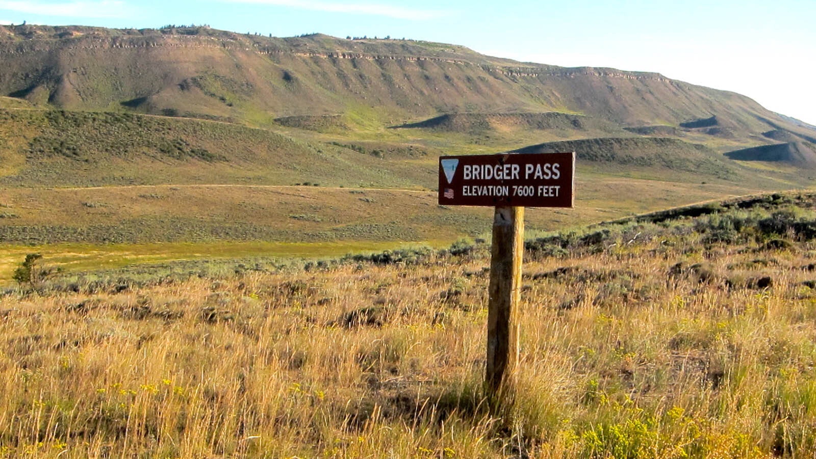 Heritage Bridger Pass Road Sign 2 24 24