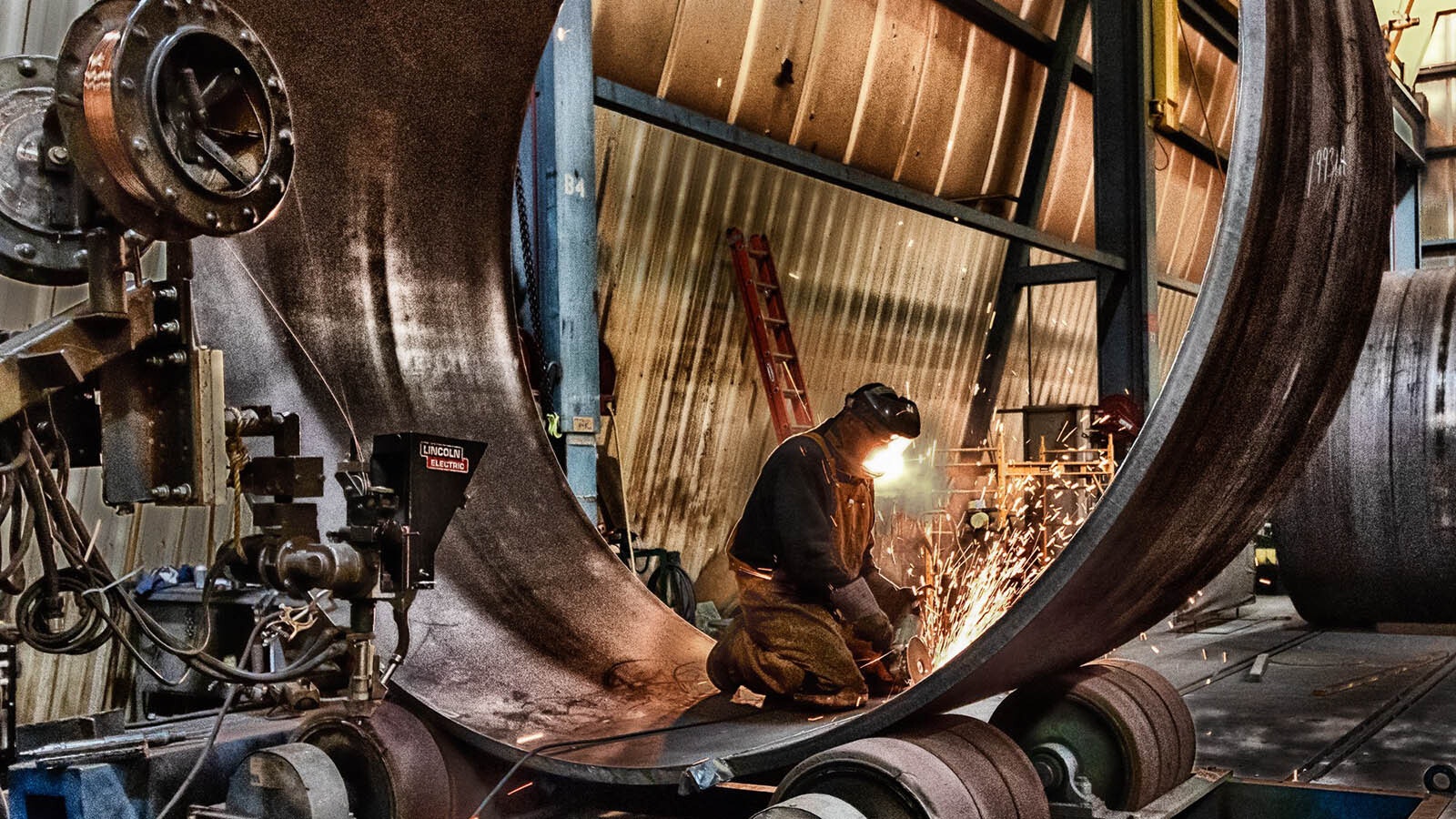 There's nothing small-time about the work being done in the High Country Fabrication plant in Casper, Wyoming.