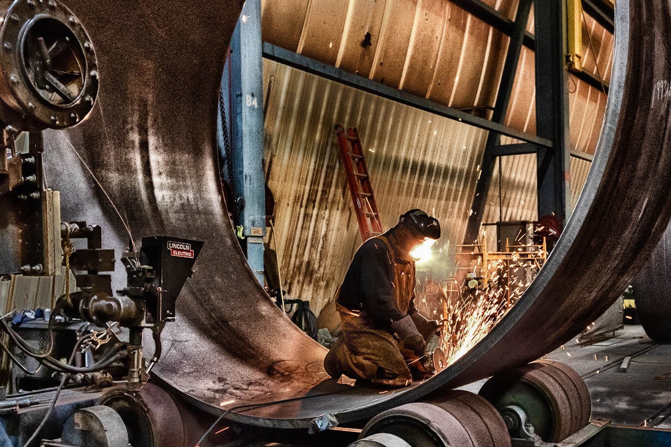 There's nothing small-time about the work being done in the High Country Fabrication plant in Casper, Wyoming.