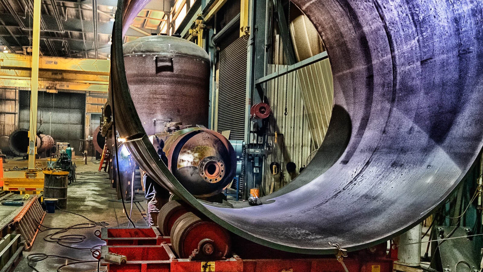There's nothing small-time about the work being done in the High Country Fabrication plant in Casper, Wyoming.