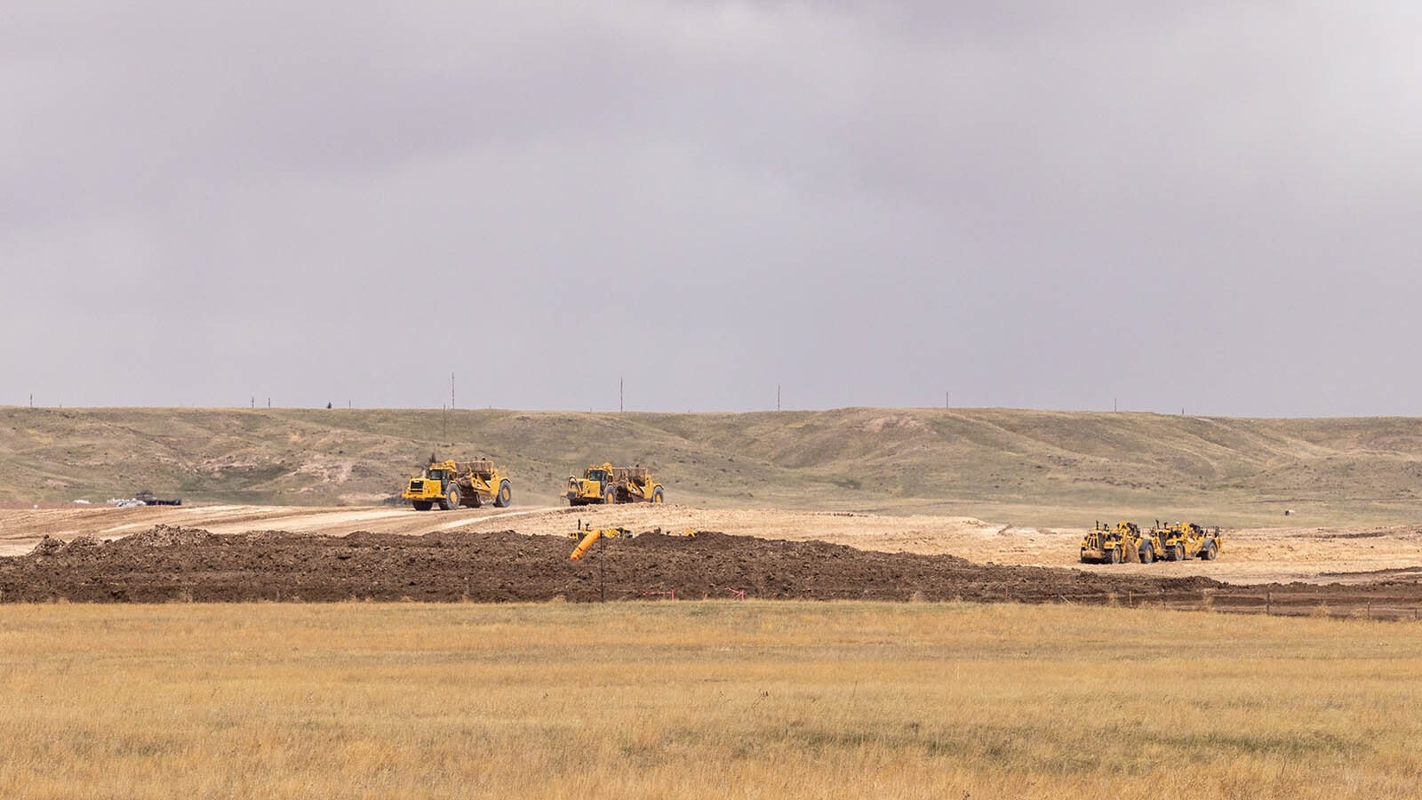Looking north from the Bison Crossing neighborhood located south of the New High Plains Business Park, earthmoving equipment began scraping the land on over 900 acres to make way for a new Meta-backed enterprise data center that could be one of the largest ever high-technology investments in Wyoming.