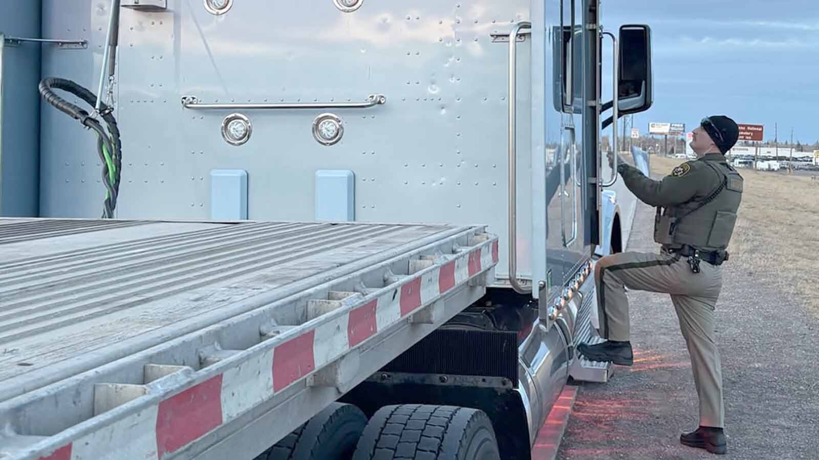 A commercial truck driver was in court Thursday, charged with felony theft for allegedly taking a truck and trailer from his former employer. He admitted to Wyoming troopers that he took the rig without permission, but said he was helping out a buddy.