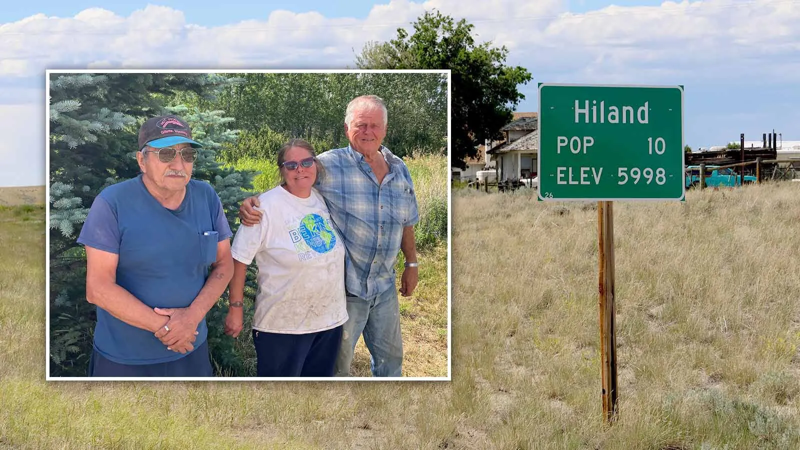 Even without the famous “Bright Spot,” Hiland, Wyoming, isn't a ghost town — just ask the 10 or so people still living there in the middle of nowhere between Casper and Shoshoni. “I am not too good with towns," said one resident about Hiland's appeal.
