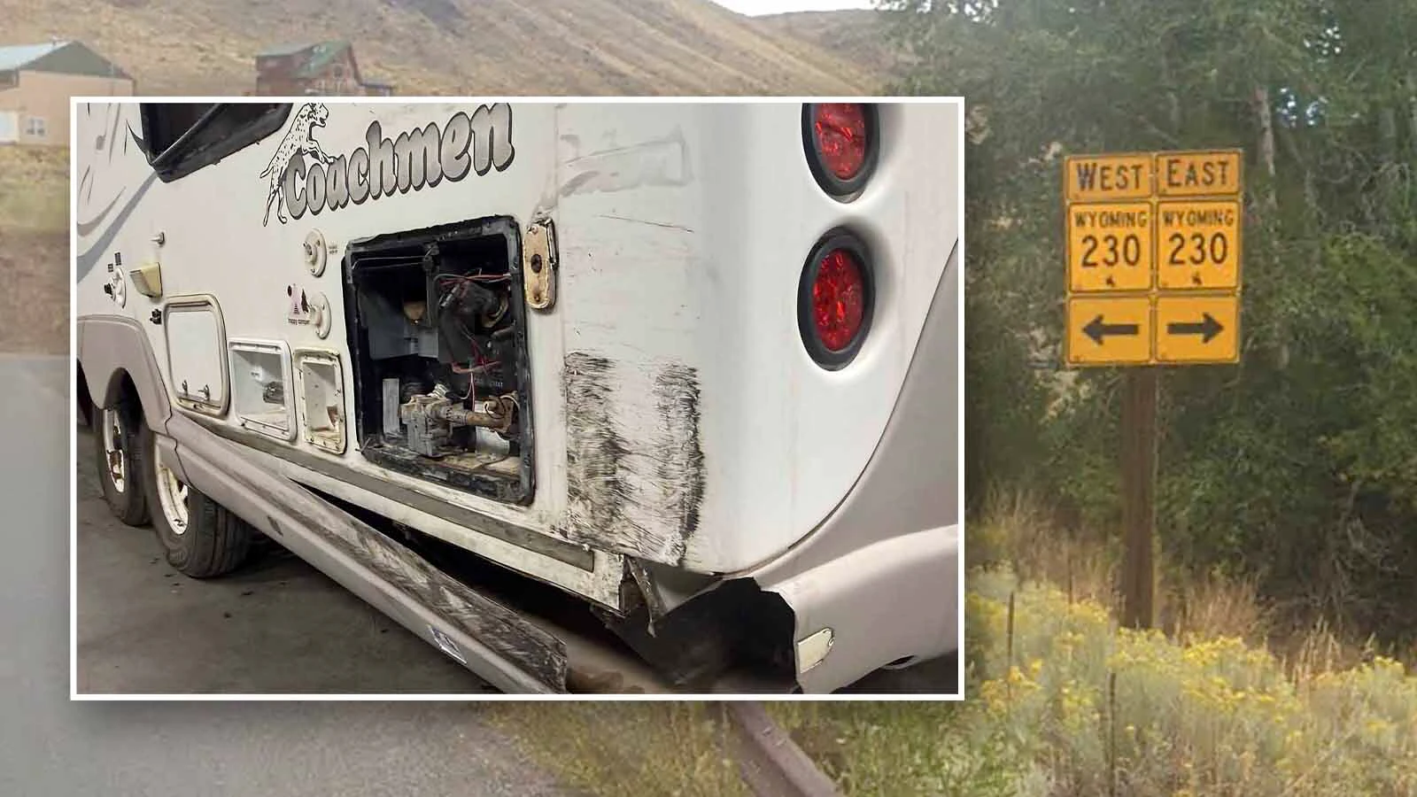 A white pickup swerved head-on toward a Wyoming family with two sleeping children, struck the camper they call home and fled into the dark. Now they're searching for the driver. “You almost killed my entire family,” the Cheyenne man said.