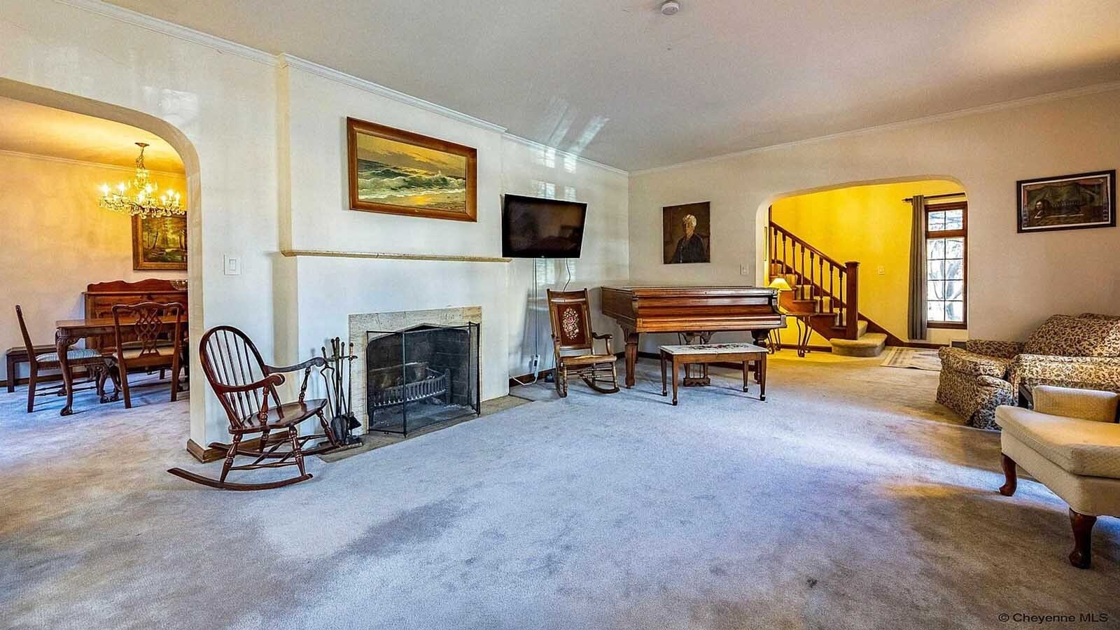 Laramie’s 1937 Hitchcock House was once home to University of Wyoming presidents. Not quite a mansion, the nearly 5,000-square-foot house has hit the market, listing at $1.03 million.