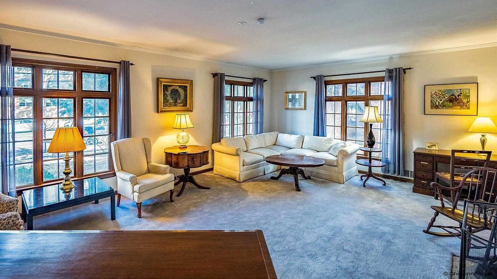 Laramie’s 1937 Hitchcock House was once home to University of Wyoming presidents. Not quite a mansion, the nearly 5,000-square-foot house has hit the market, listing at $1.03 million.