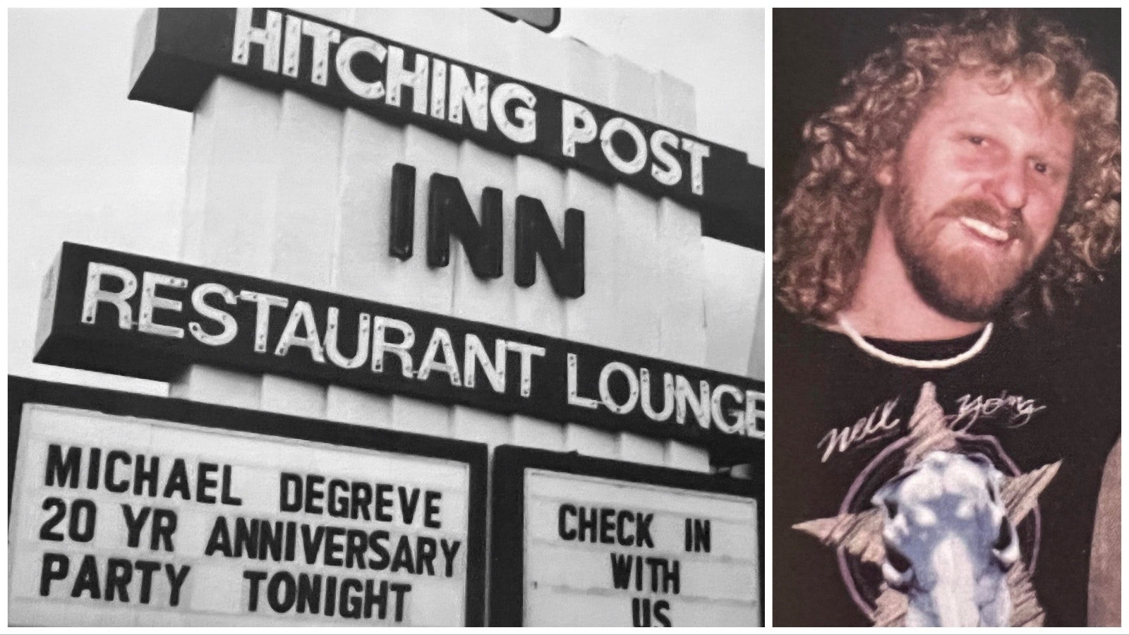 Folk rocker Michael DeGreve was a fixture for years at the Hitching Post Inn in Cheyenne.