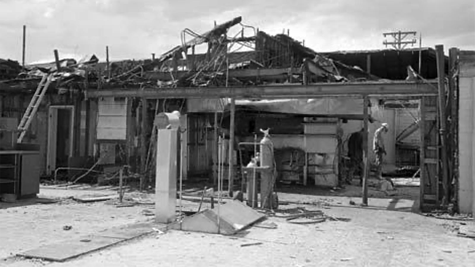 Fire devastated the Hitching Post Inn more than once over its storied history.
