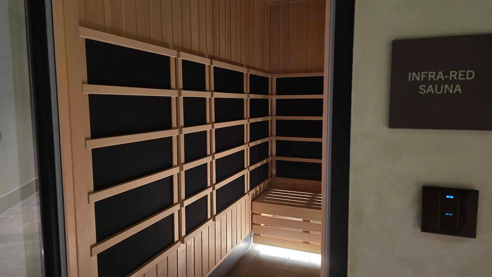 Hoback Club also has an infra-red sauna.