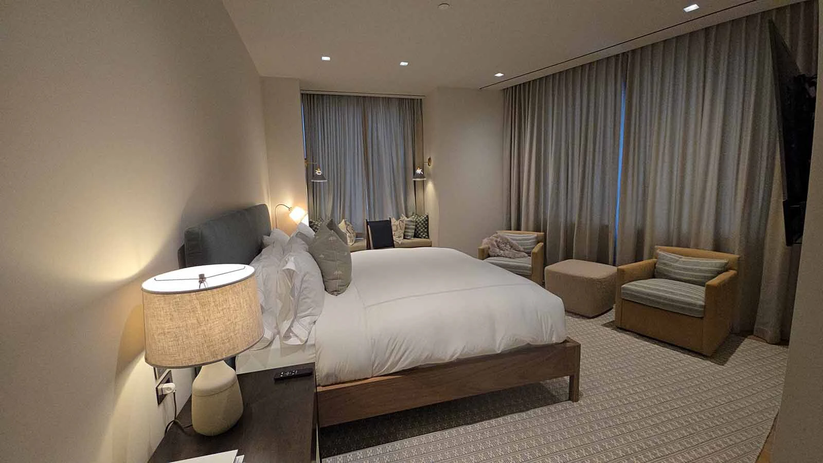 Inside one of the residences at the Hoback Club.