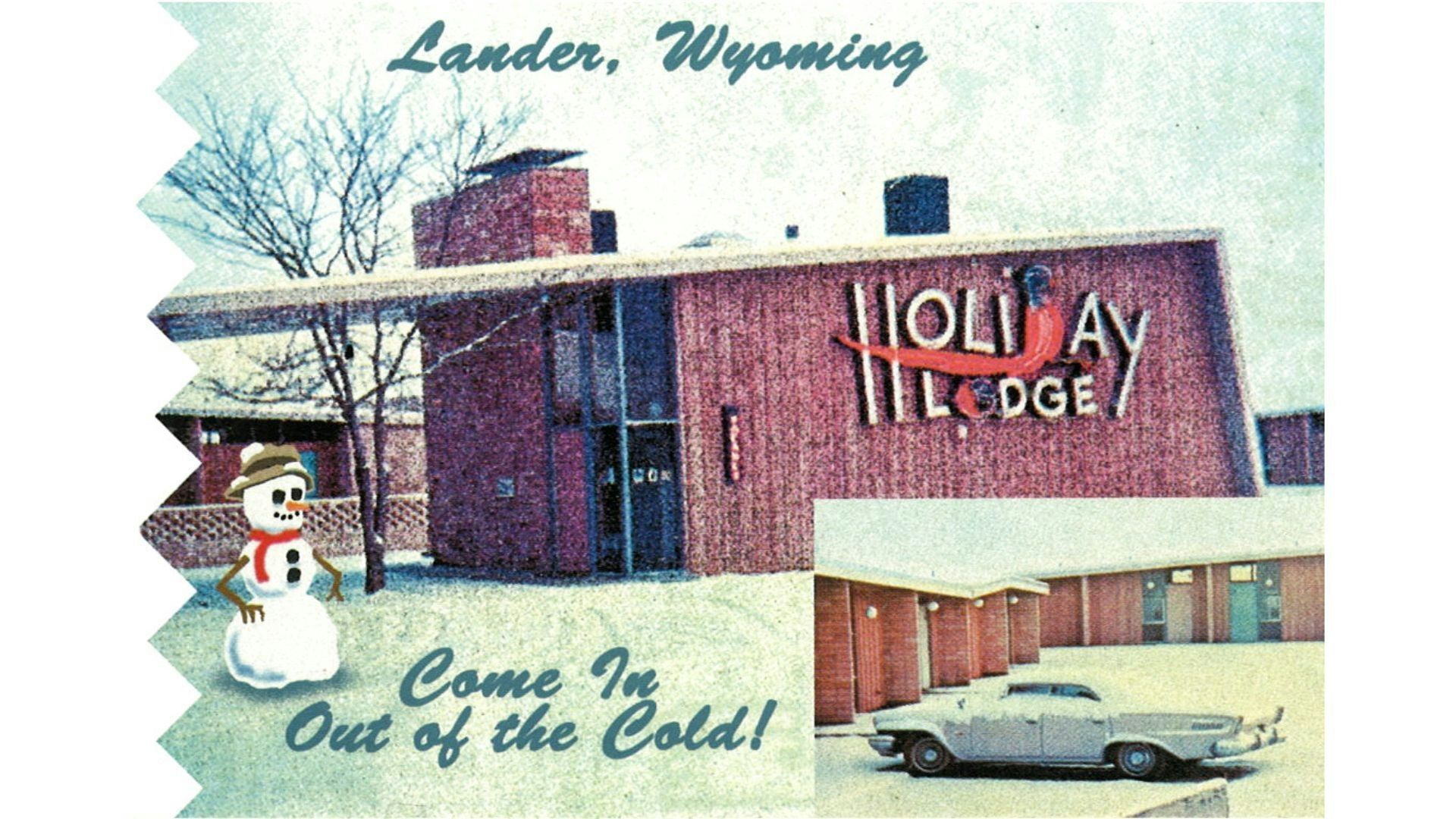 Hoiliday Lodge sign Holiday Lodge Old Ad2 6 17 23