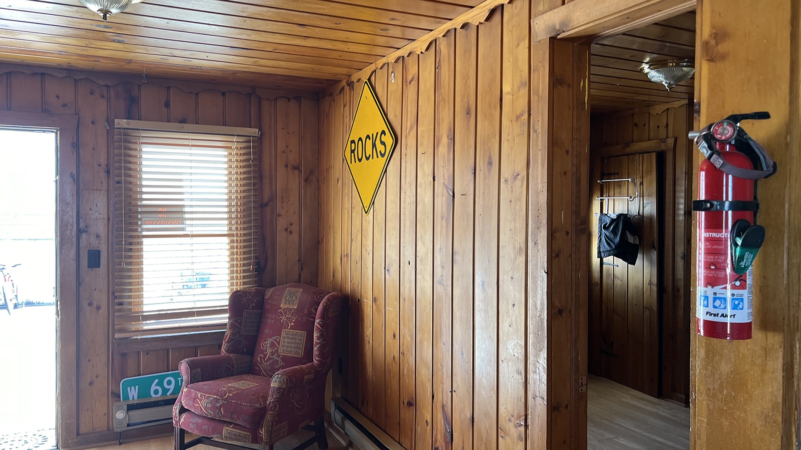 The “Cowboy Joe Suite” is one of three units in a mini-motel included with the Holliday House property west of Laramie. The entire property is for sale for $525,000.