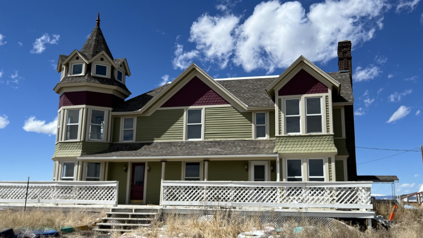 The Holliday House mansion, just west of Laramie, is for sale for $525,000.