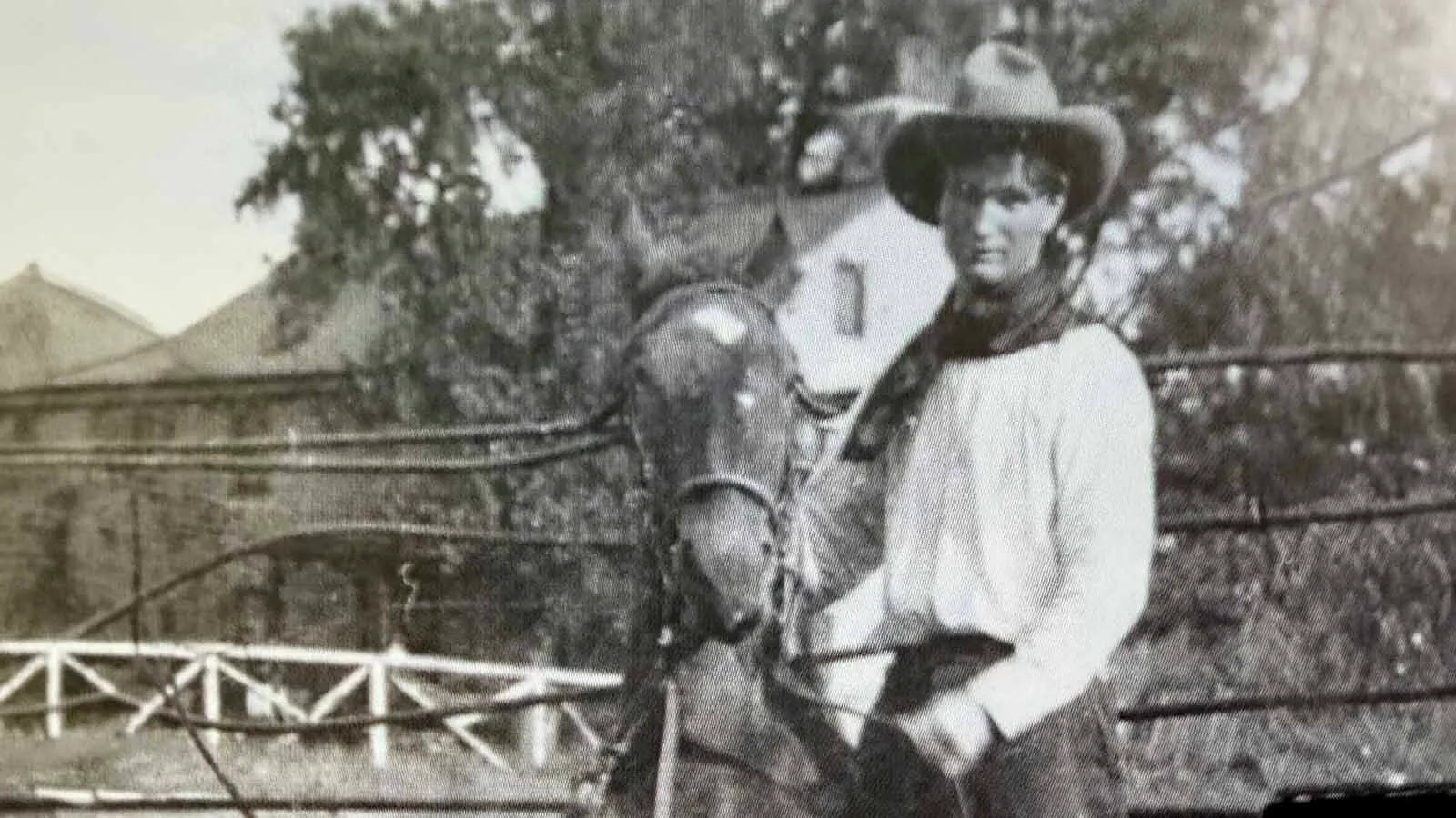 Harry Webb was a Wyoming cowboy hired to train horses for the Lubin Studios from 1912 to early 1915.  He spent his time not just as the horse wrangler for the silver screen but also as a stuntman, extra actor and marksman.