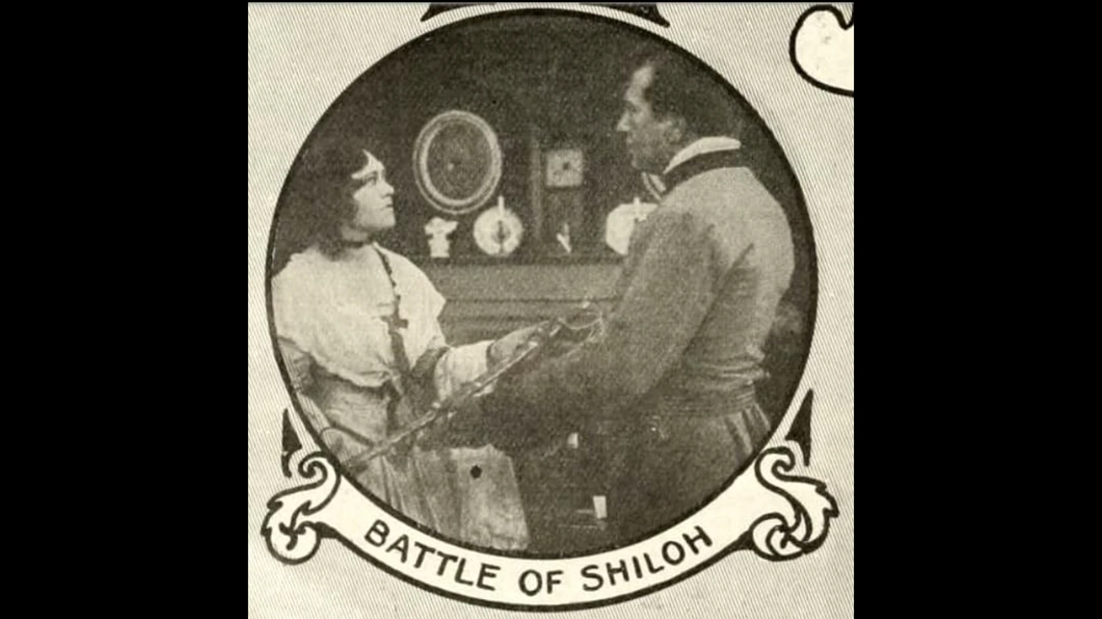 Harry Webb of Wyoming trained all the horses for the movie "Battle of Shiloh," including his own trick horse named Babe.