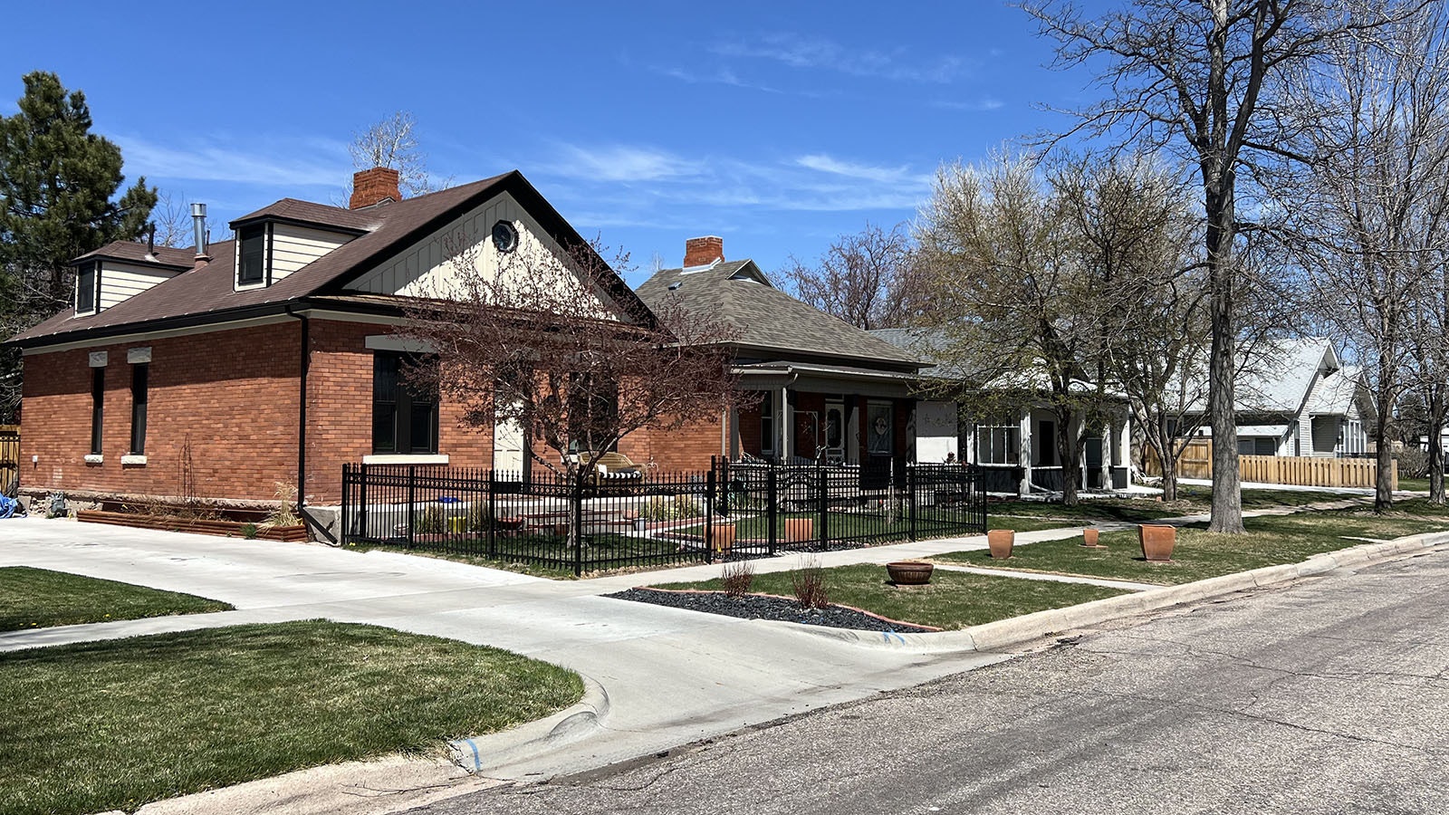 Homeowner insurance in Wyoming has skyrocketed over the past year, doubling and even tripling in some places, like this Cheyenne neighborhood, while others have had their insurance canceled outright.