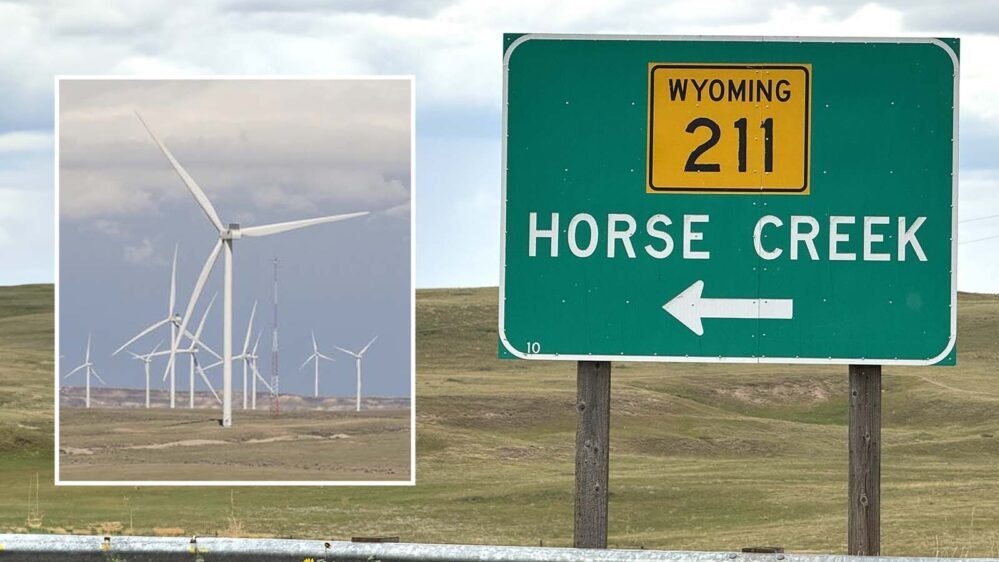Horse Creek Road and turbines Jimmy 8 28 25