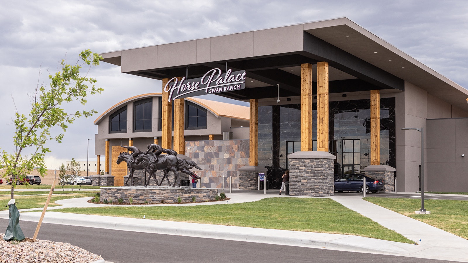 The new Horse Palace at Swan Ranch just south of Cheyenne was built to target customers from Colorado.