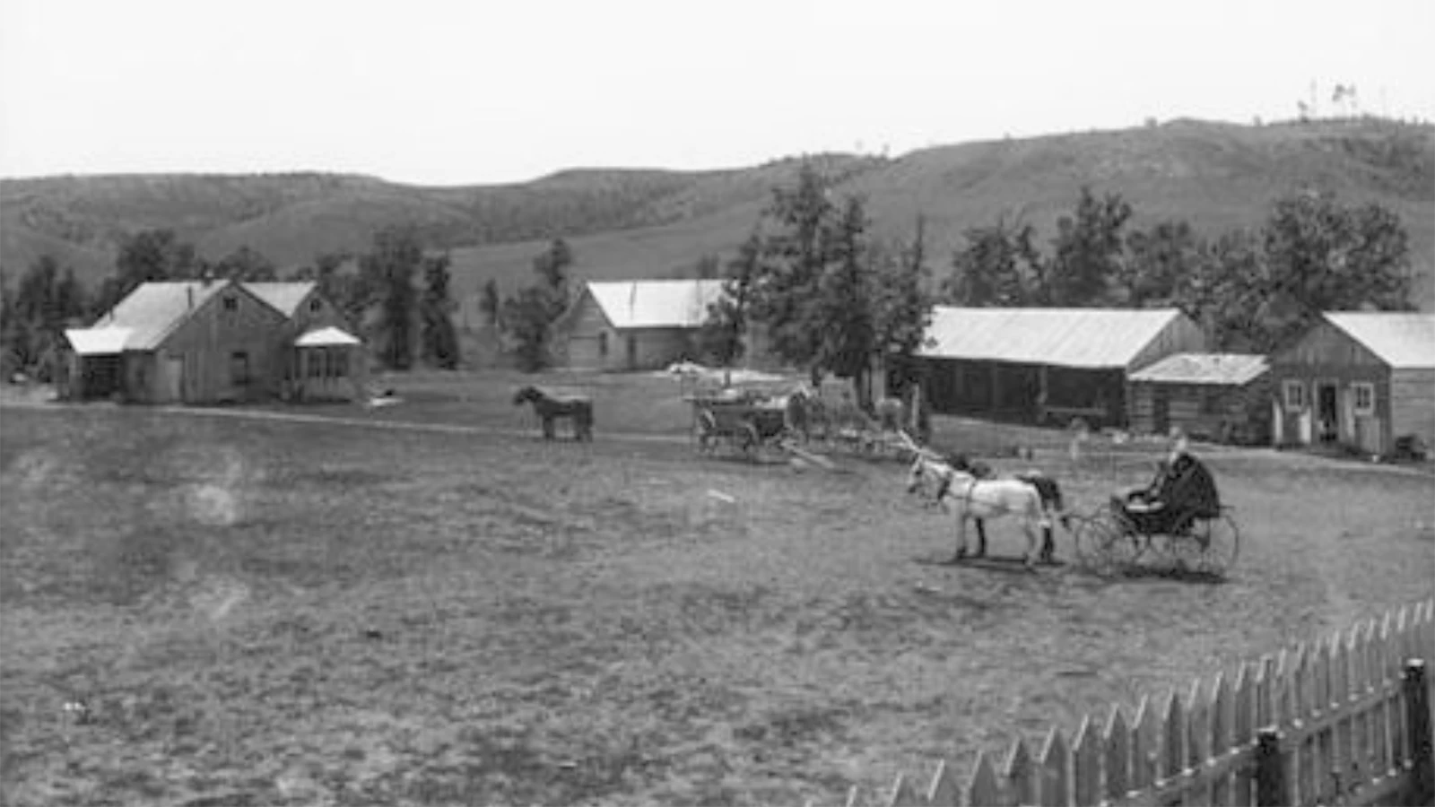 Homesteaders on remote ranches in Crook County were far from any law enforcement and would prudently look the other way when outlaws like the Axelby Gang would trail herds of stolen horses across their land. It was said that a cabin on the Cross Anchor Ranch was one of their hideouts and they had tunneled beneath the cabin, leaving behind secrets that included a skeleton and strange sounds.