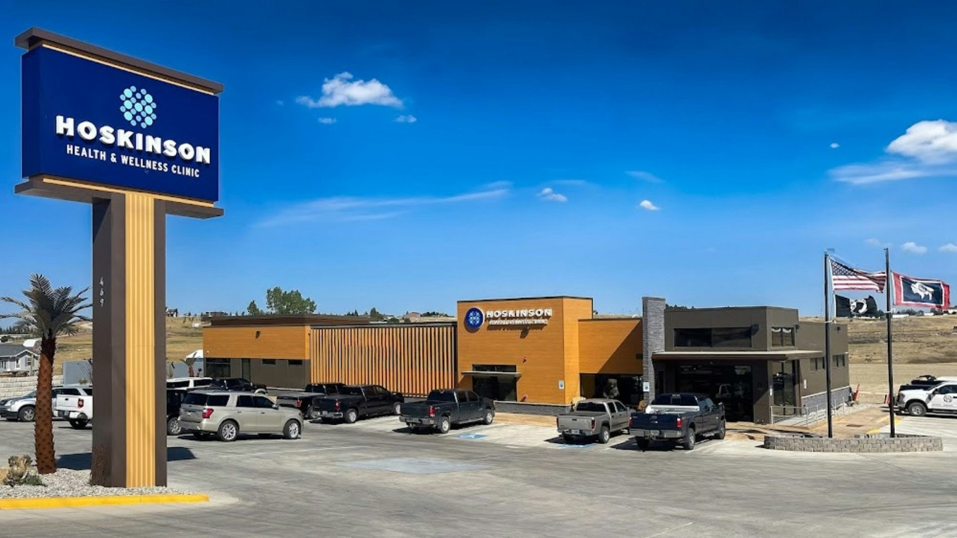 Photo of the Hoskinson Health Wellness Clinic building.