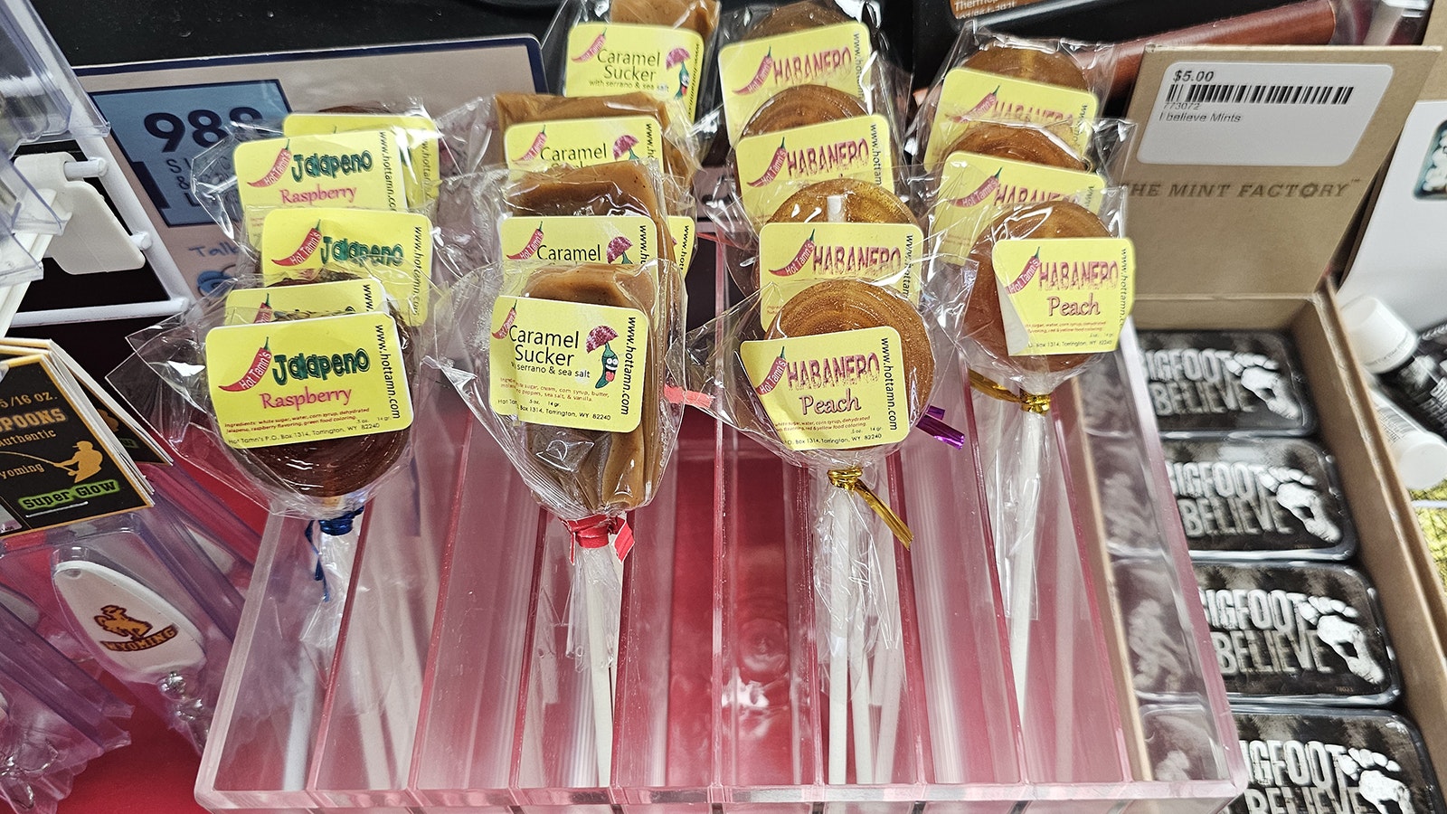 Hot and sweet candies made in Torrington.
