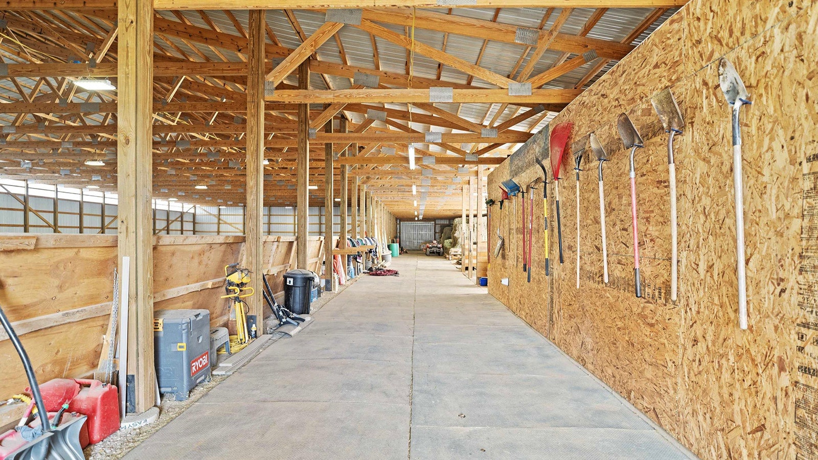 The real estate specialization niche of horse properties is something that's especially helpful in rural states like Wyoming, where homebuyers are looking for more than great living ammenities for themselves. They're also looking for their horses. This property also features a large hay barn, arena and other tack and on-site living areas to care for horses.