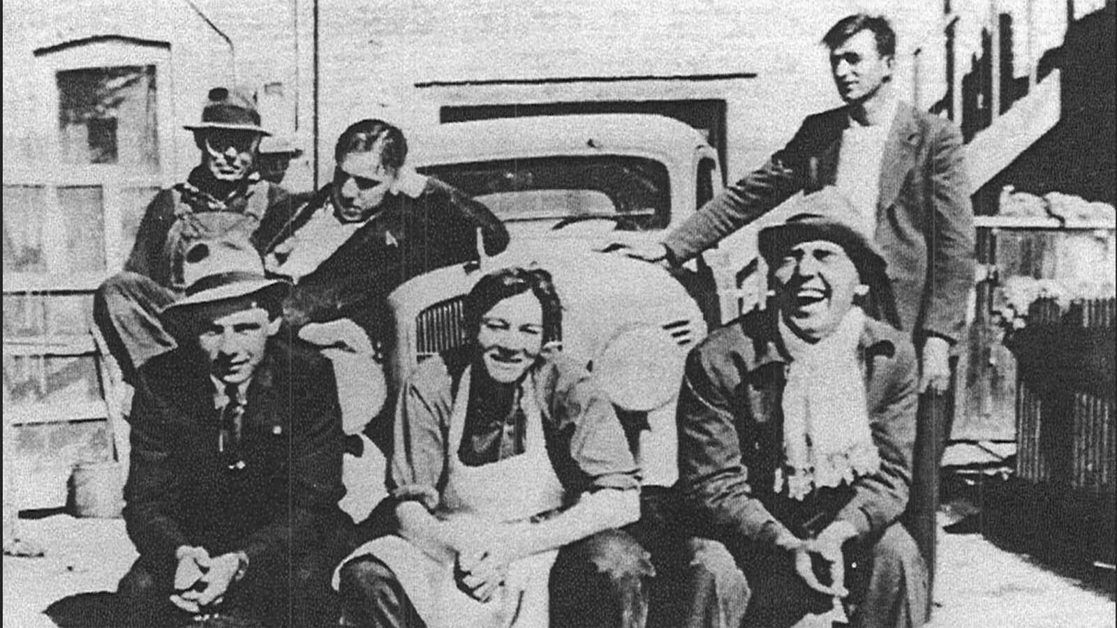 Hudson, Wyoming, had the reputation from 1906 to the late 1960s as a wild and woolly town. At its peak, nearly 1,000 miners lived in or near the town and men would travel for miles for the entertainment offered within the city limits.