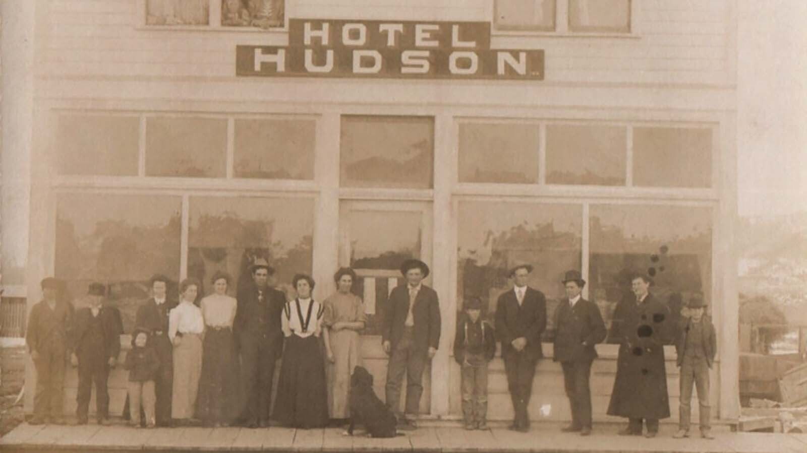 Hudson, Wyoming, was considered one of the most wild towns in Fremont County. It was home to several coal mines from 1906 to the late 1920s which brought in over 700 miners, mostly single men from the Old Country.