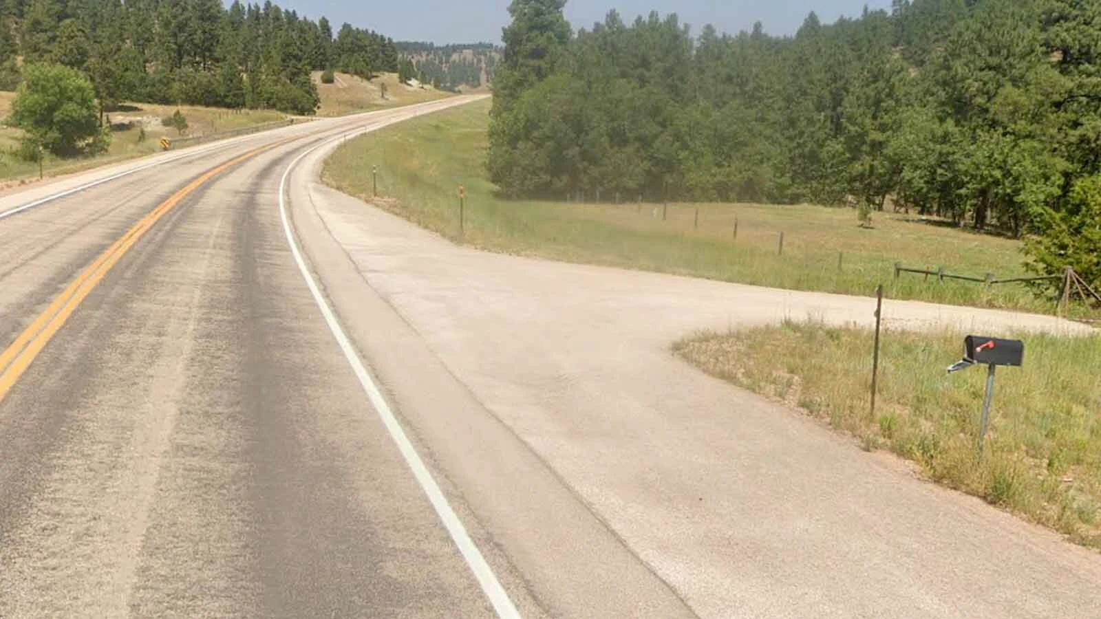 For 54 years, Ione Spangler's family has delivered rural mail around Hulette, Wyoming.