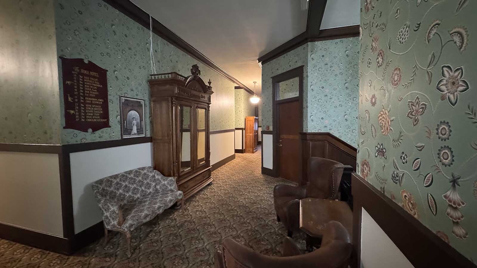 The Irma Hotel in Cody was built in 1902 and staff would refuse to clean the older section of the hotel because they believed that this section was haunted by guests who have never left.