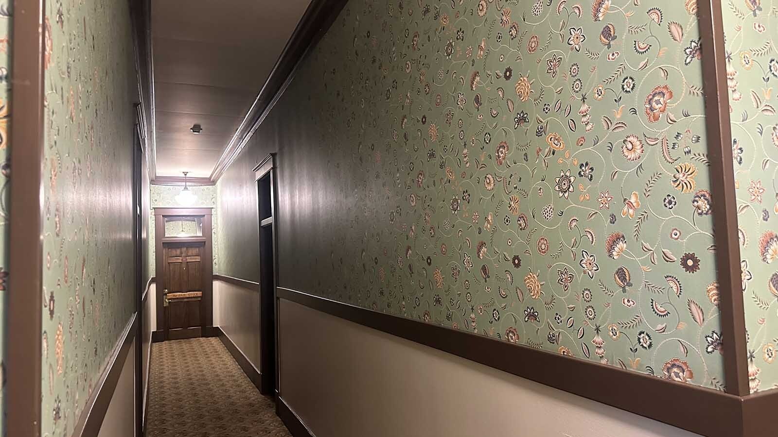Room 35, the Paul Stock room, in the historic Irma Hotel has been reported to be haunted by a man in a civil war uniform. Historian Robyn Cutter then discovered an old newspaper story from 1912 where a cavalry solider, Frank Cunningham, apparently hallucinated and shot up the room.