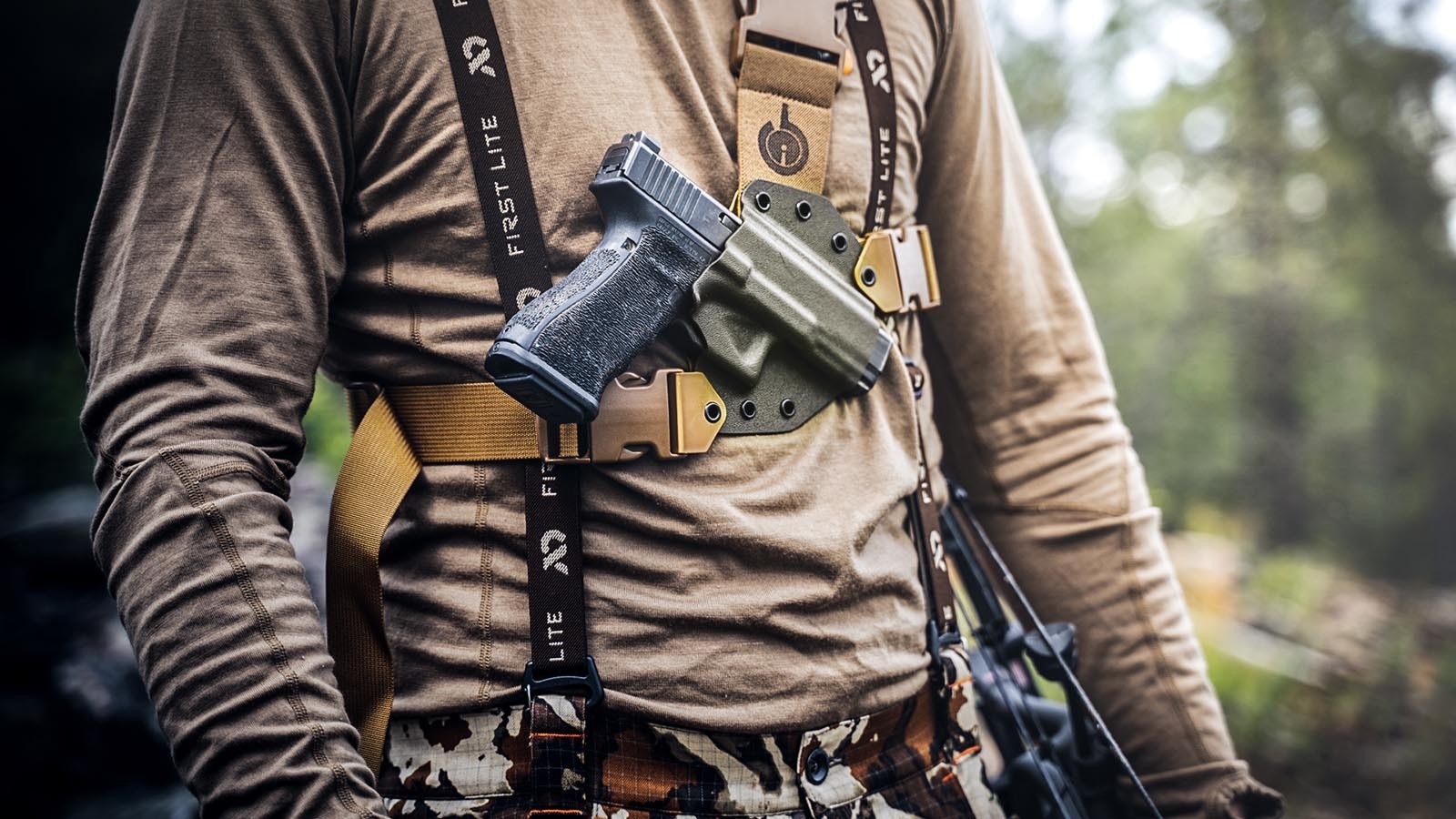 Many modern pistol designs feature a safety lever built into the trigger. That mitigates the risk of accidental firing, if the pistol is being carried with a round in the firing chamber.