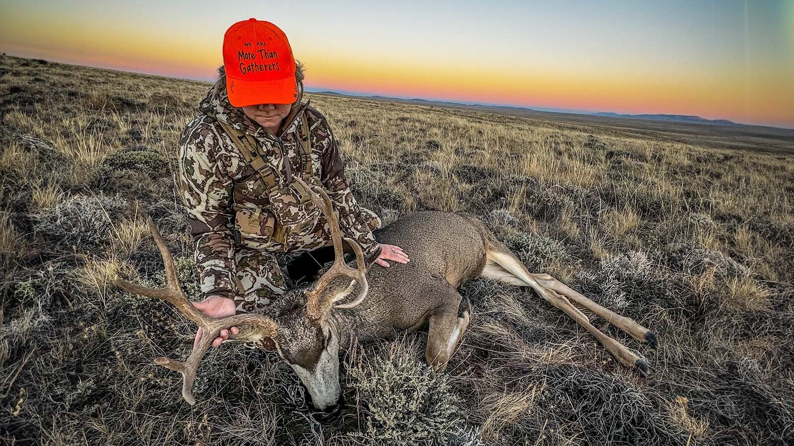 Jess Johnson of Lander said this mule deer, which she shot on public land mother, is “the most meaningful deer I’ve ever taken,” and inspired her mother to go hunting with her.