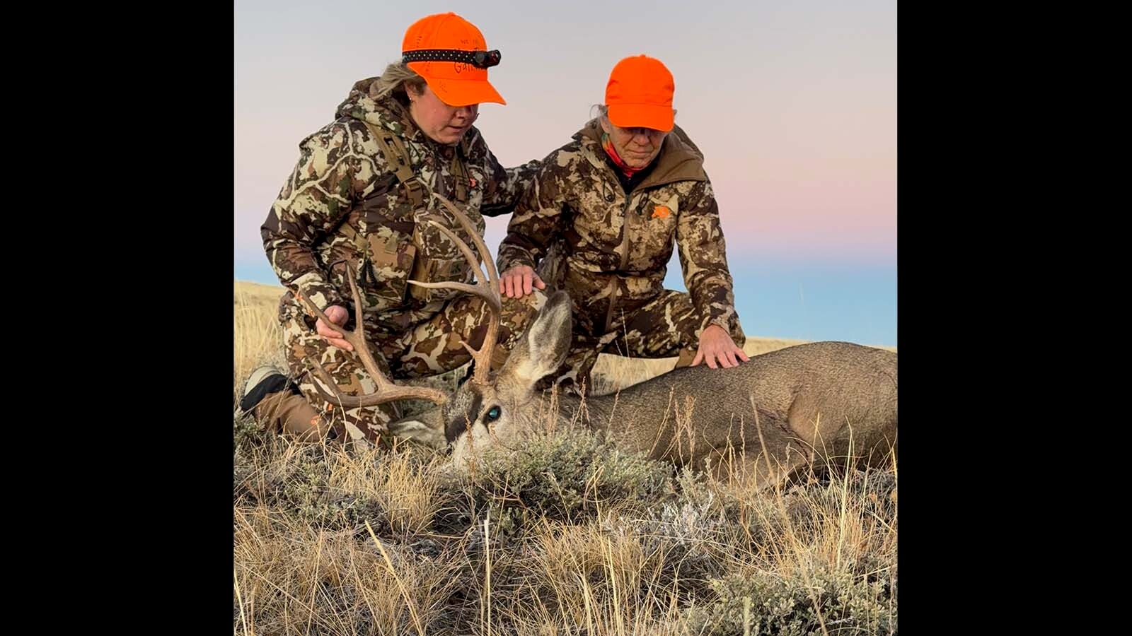 Jess Johnson of Lander said this mule deer, which she shot on public land mother, is “the most meaningful deer I’ve ever taken,” and inspired her mother to go hunting with her.