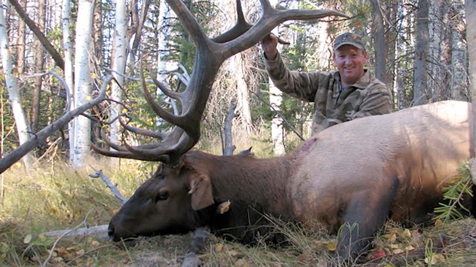 Buzz Hettick of Laramie says that his key to success for elk hunting on crowded public land is to find the spots where “nobody else is going.”