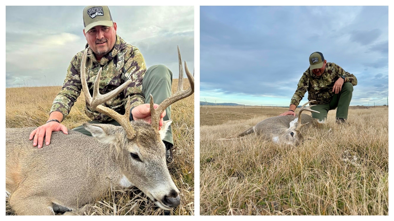 Chaz Arthur shot this whitetail buck near Livingston, Montana. He donated the meat to a veteran who is no longer able to hunt, though the Charlie 22 Outdoors program.