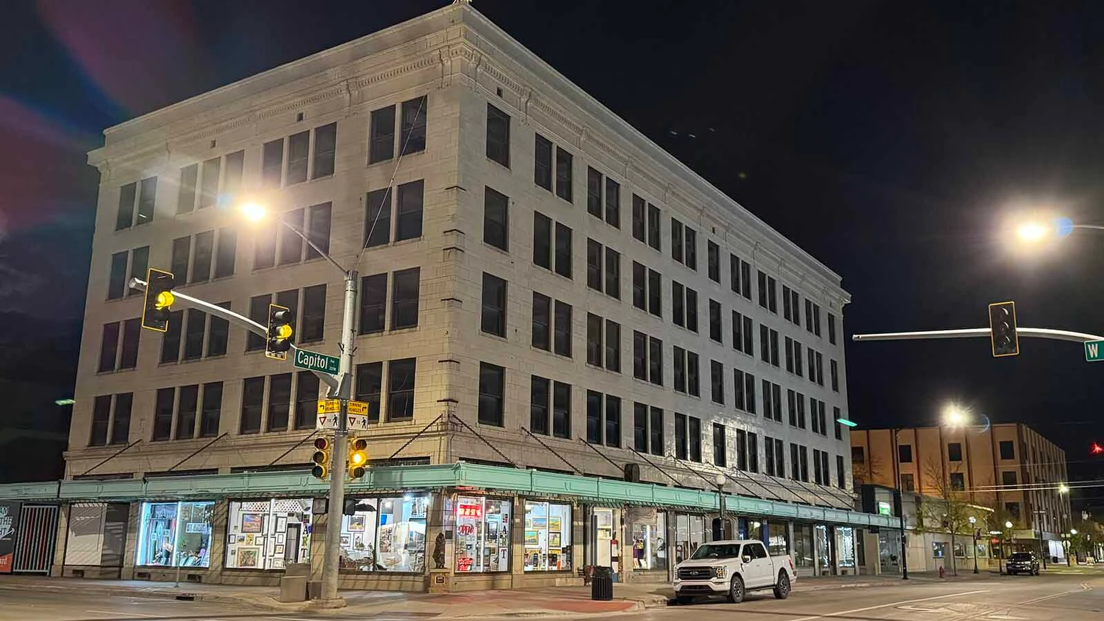 As Cheyenne sleeps, it's easy to see why the 126-year-old Hynds Building on the corner of Lincolnway and Capital Avenue in the city's historic downtown district has for decades convinced even skeptics that it's haunted.