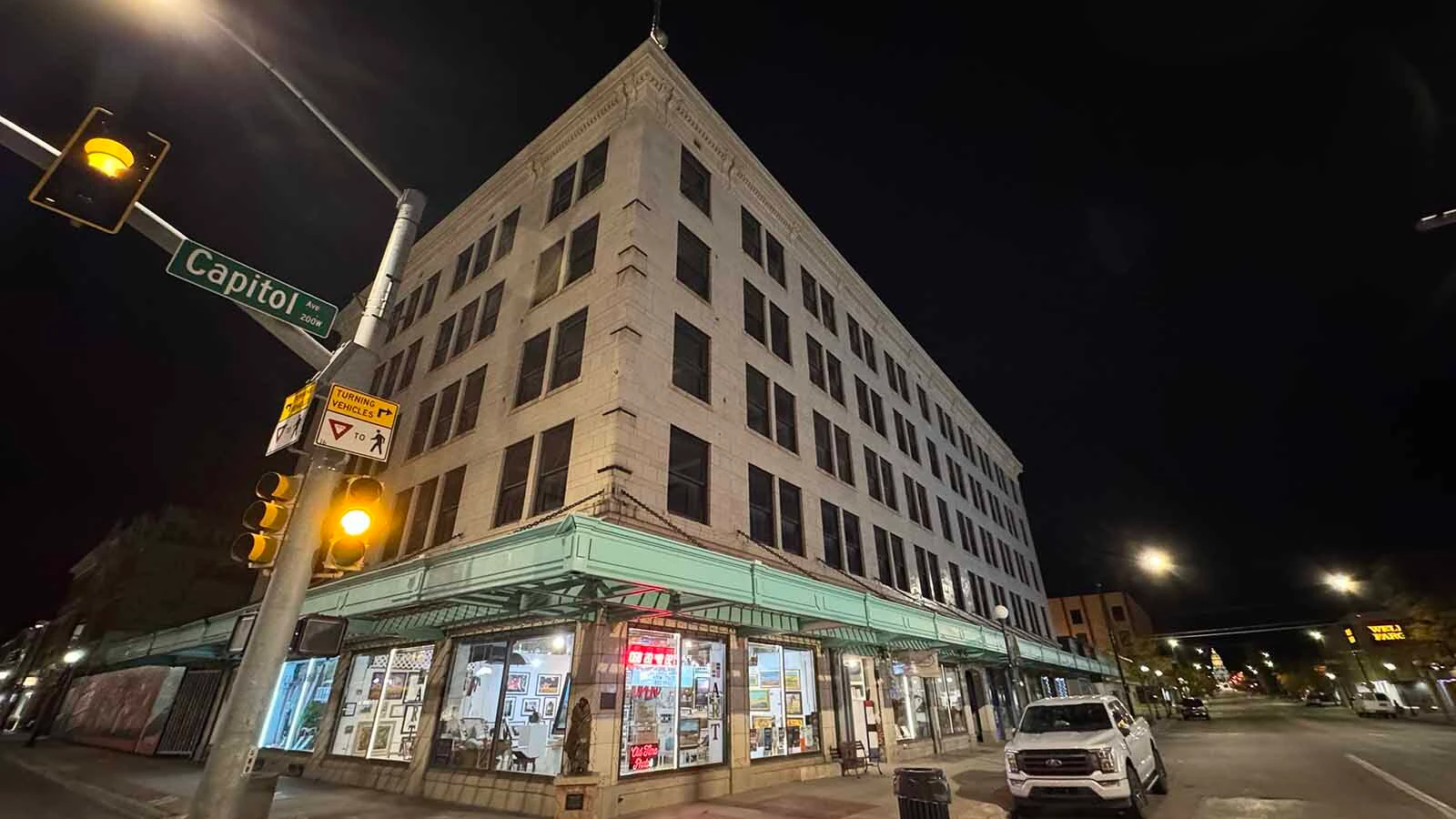 As Cheyenne sleeps, it's easy to see why the 126-year-old Hynds Building on the corner of Lincolnway and Capital Avenue in the city's historic downtown district has for decades convinced even skeptics that it's haunted.
