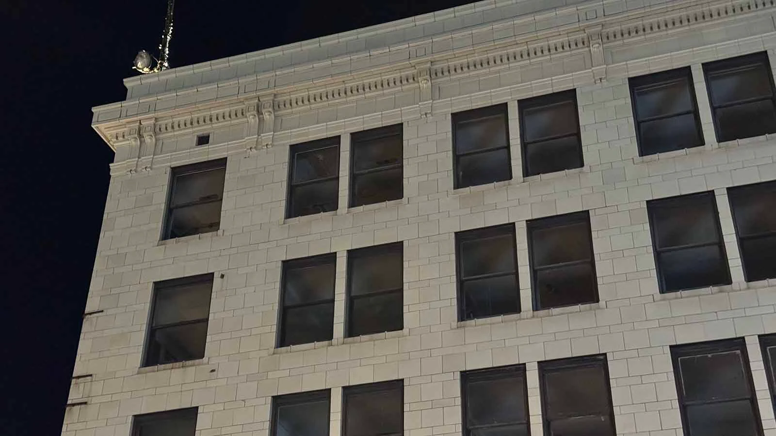 As Cheyenne sleeps, it's easy to see why the 126-year-old Hynds Building on the corner of Lincolnway and Capital Avenue in the city's historic downtown district has for decades convinced even skeptics that it's haunted.