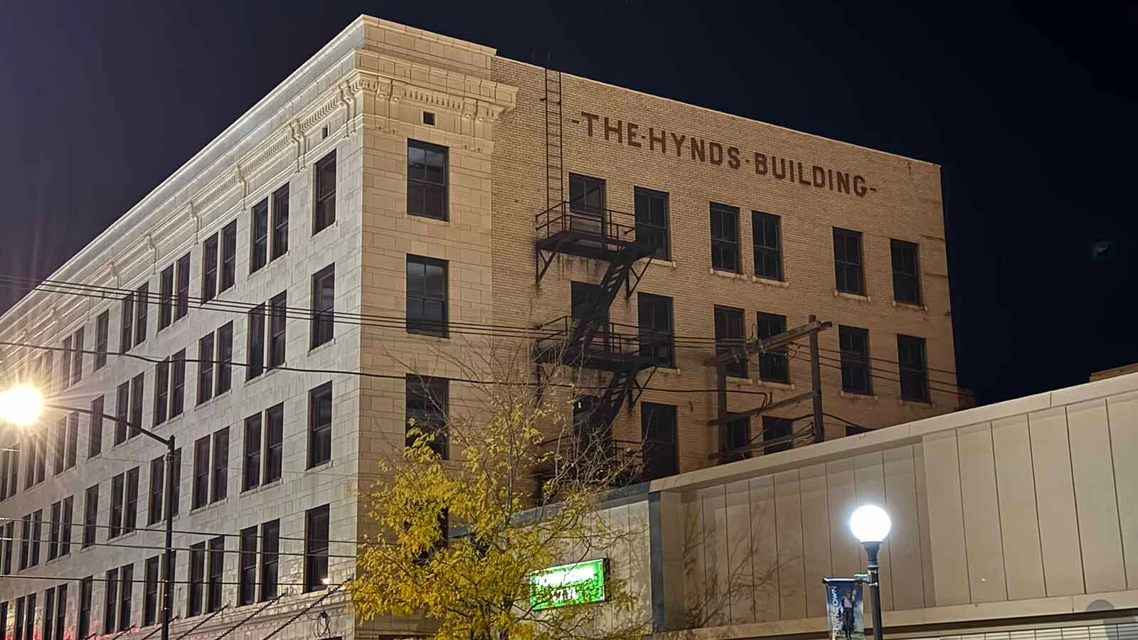 As Cheyenne sleeps, it's easy to see why the 126-year-old Hynds Building on the corner of Lincolnway and Capital Avenue in the city's historic downtown district has for decades convinced even skeptics that it's haunted.