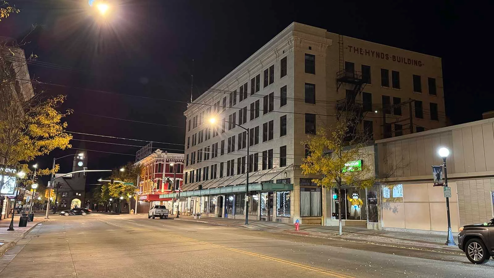 As Cheyenne sleeps, it's easy to see why the 126-year-old Hynds Building on the corner of Lincolnway and Capital Avenue in the city's historic downtown district has for decades convinced even skeptics that it's haunted.