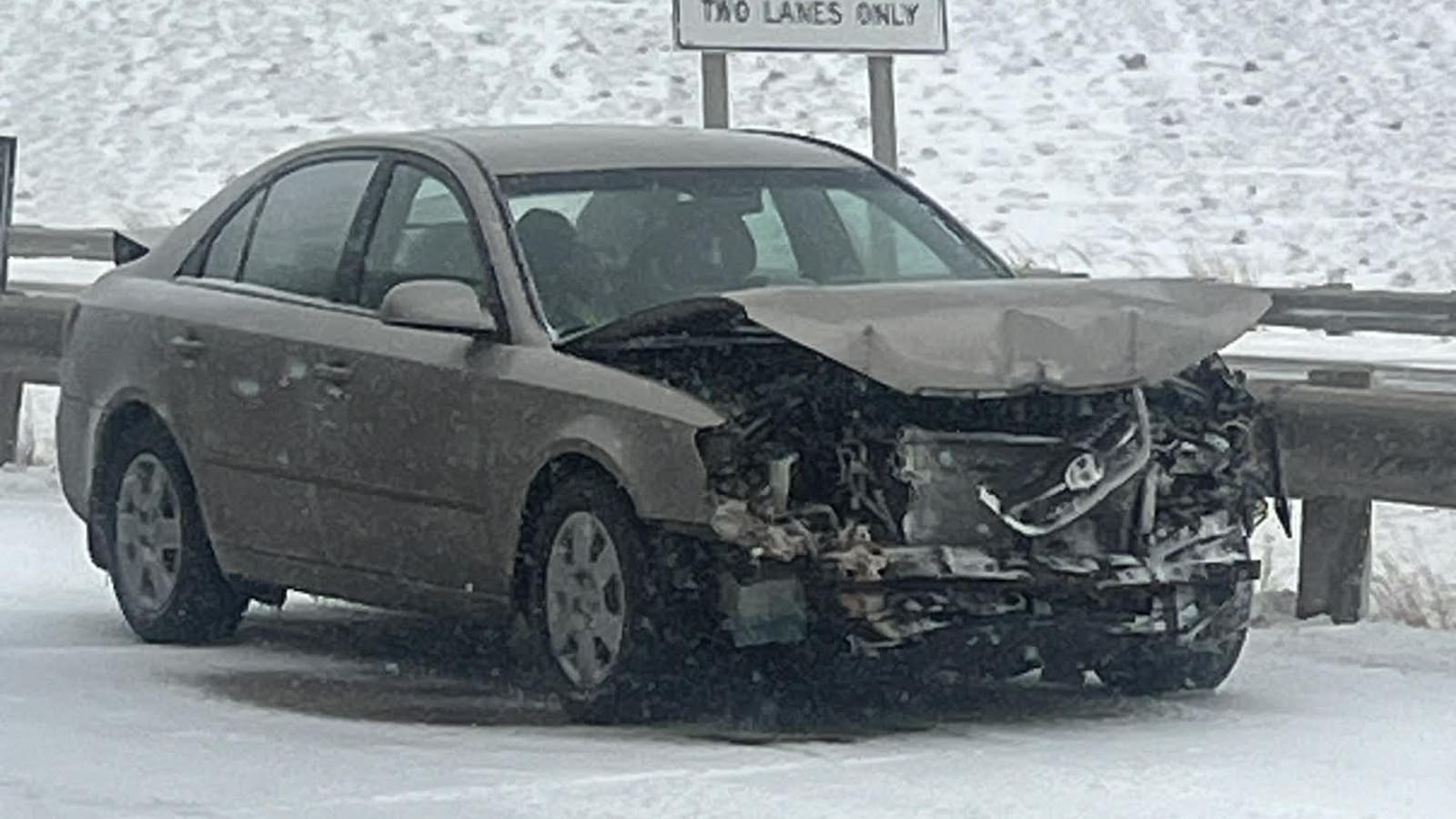 Winter weather created nasty driving conditions that contributed to a pair of multi-vehicle crashes Wednesday that closed a 21-mile stretch of west I-80. “It was just a whiteout,” motorist Amber Gossard, who was caught in the middle of the pileups, told Cowboy State Daily.