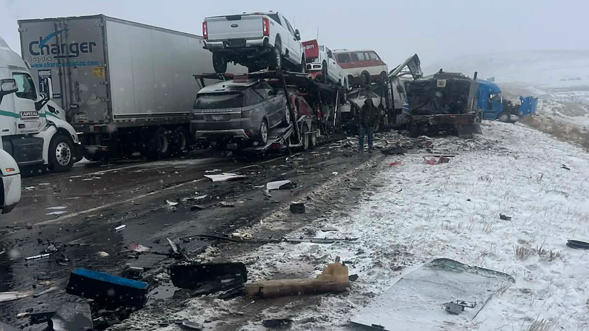 Interstate 80 Closed For 21 Miles After More Weather-Related Crashes On ...
