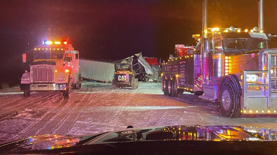 Two people are dead and more than 20 people were injured after a 34-vehicle incident in the westbound lane of I-80 near Evanston on Wednesday afternoon.